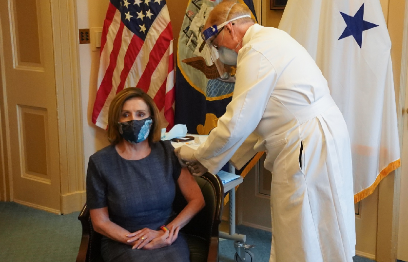 ابتلای نانسی پلوسی به کرونا