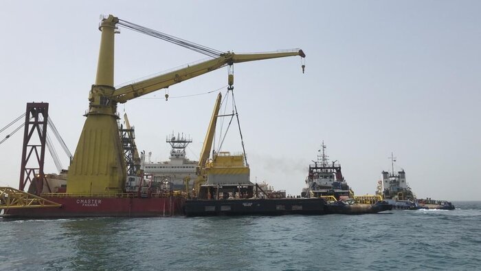 خط لوله انتقال نفت هزار کیلومتری گوره - جاسک افتتاح شد/ آغاز صادرات نفت از طریق دریای عمان