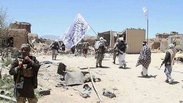 حمله طالبان به مناطق مختلف افغانستان