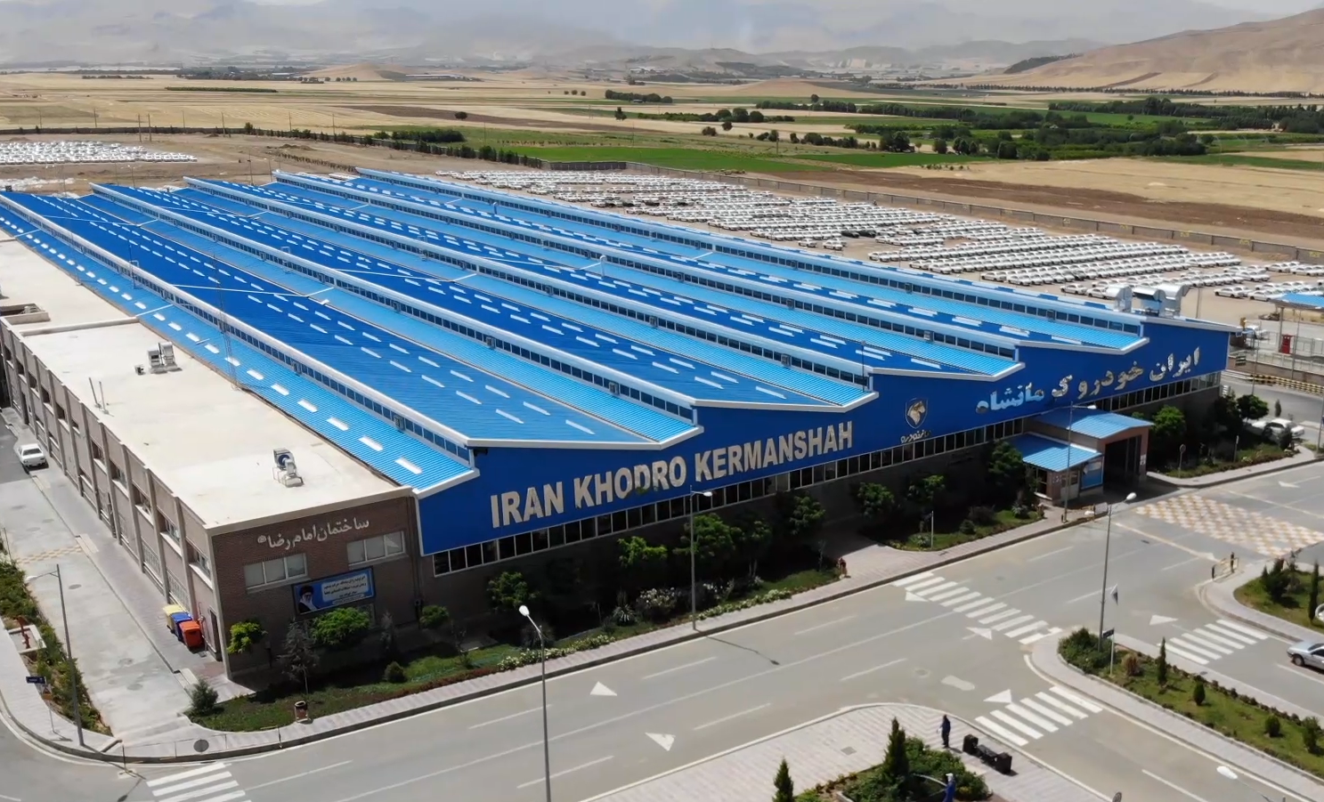 رشد ۲۲ درصدی تولید درایران خودرو کرمانشاه ایران خودرو کرمانشاه