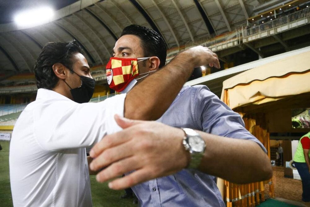 قاب سرد نکونام و مجیدی! + عکس قاب سرد نکونام و مجیدی! + عکس