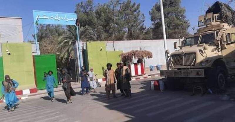 تصرف شهر مرزی افغانستان توسط طالبان