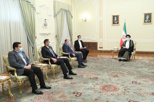 دیدار رئیسی با وزیر خارجه عراق