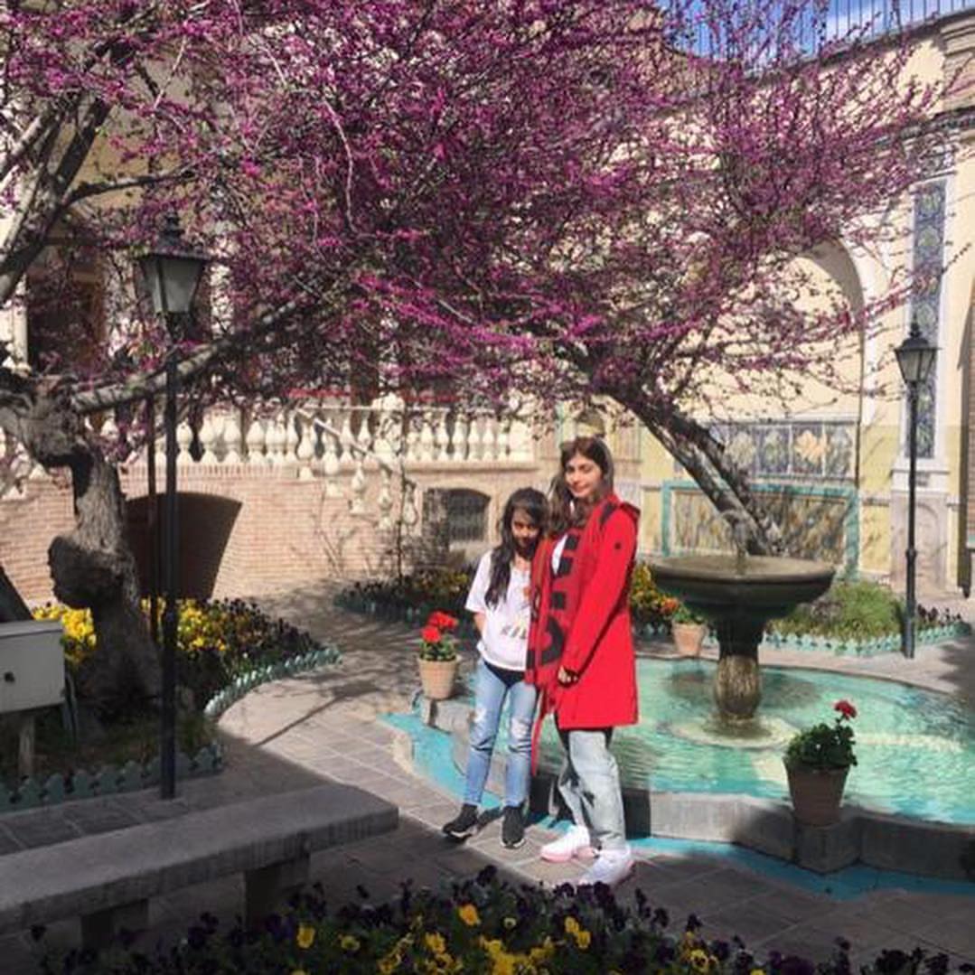 دنیز، دختر علی دایی اینبار با حجابی متفاوت! + عکس