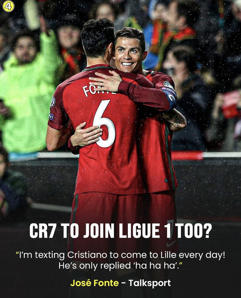 پیشنهاد خاص برای کریستیانو رونالدو از لیگ فرانسه + عکس