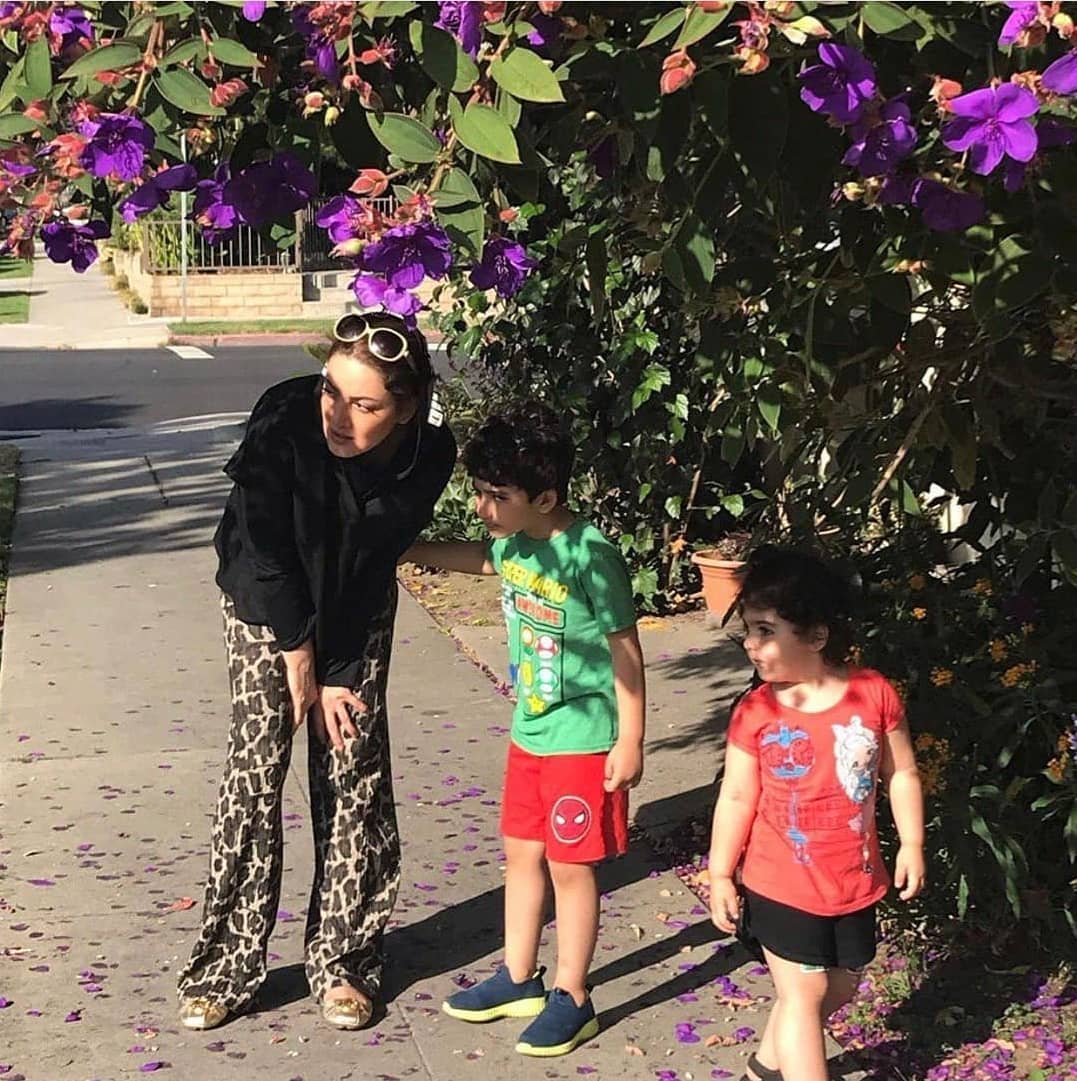 شلوار پلنگی شیلا خداداد 