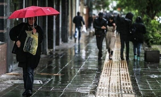 رگبار باران در ۱۴ استان کشور رگبار باران در ۱۴ استان کشور