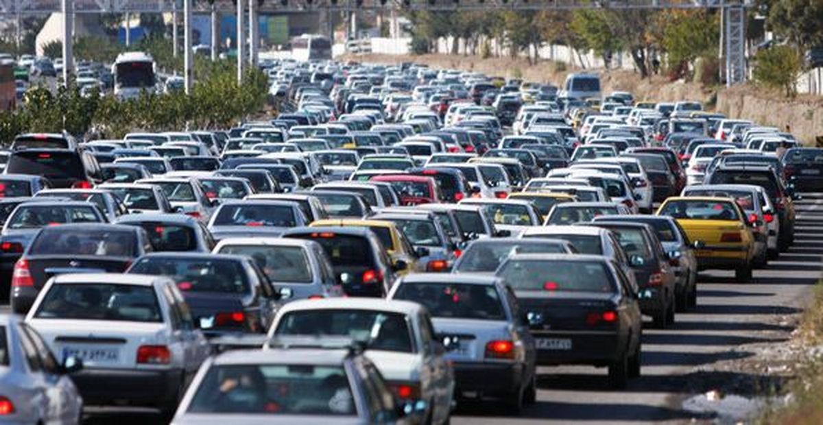 ترافیک سنگین در محور‌های قزوین- تهران و کرج- قزوین
