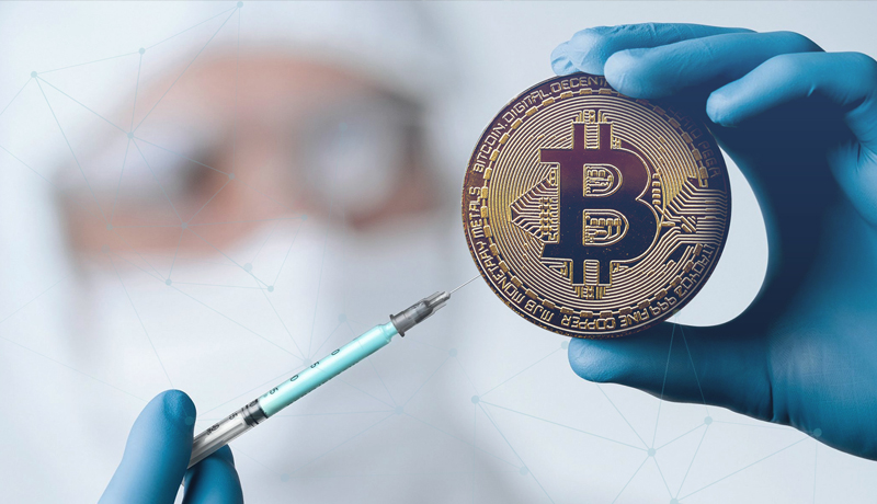 واکسن  بزنید بیت&zwnj;کوین بگیرید