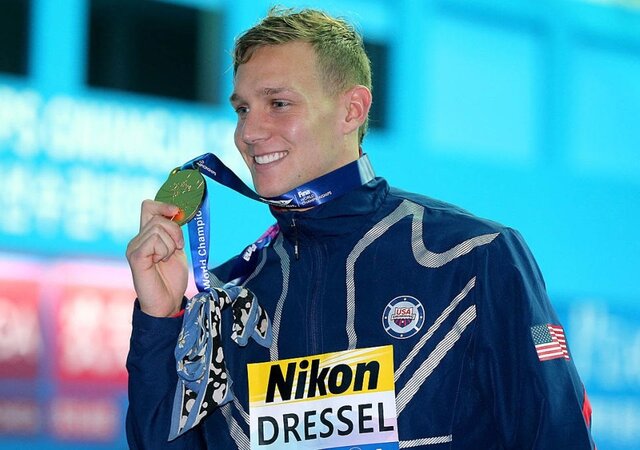 ۲ طلا برای جانشین مایکل فلپس در المپیک