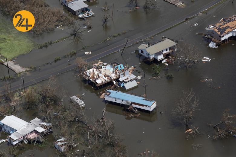 خسارات طوفان سهمگین آیدا