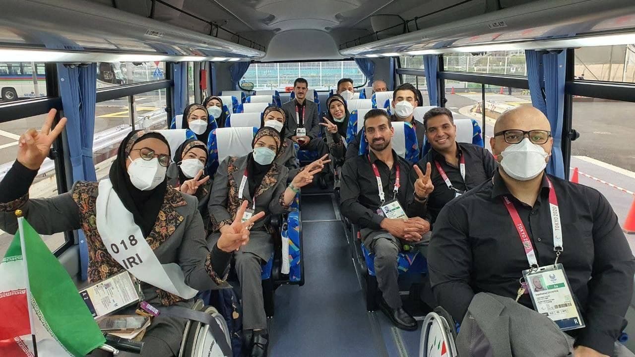 رونمایی از لباس کاروان ایران در مراسم افتتاحیه پارالمپیک +عکس