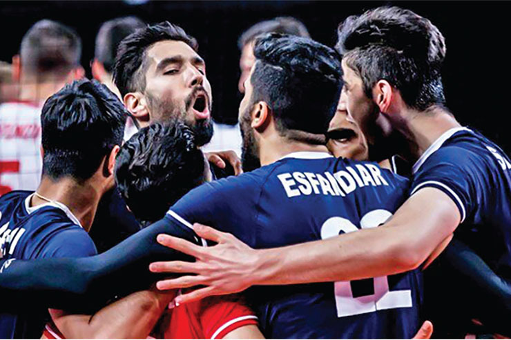 برد تیم ملی والیبال ایران مقابل هنگ کنگ