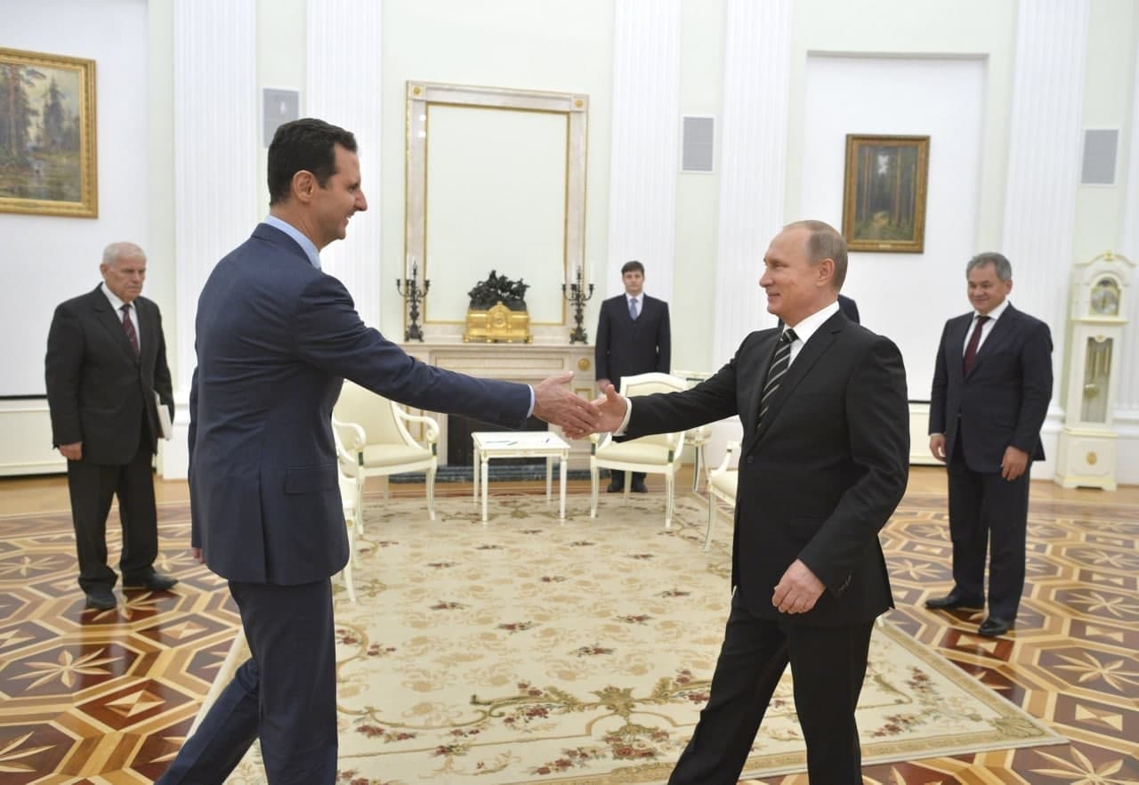 میزبانی پوتین از بشار اسد در سفری غیرمنتظره