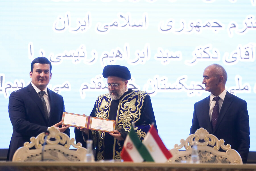 ابراهیم رئیسی تاجیکستان