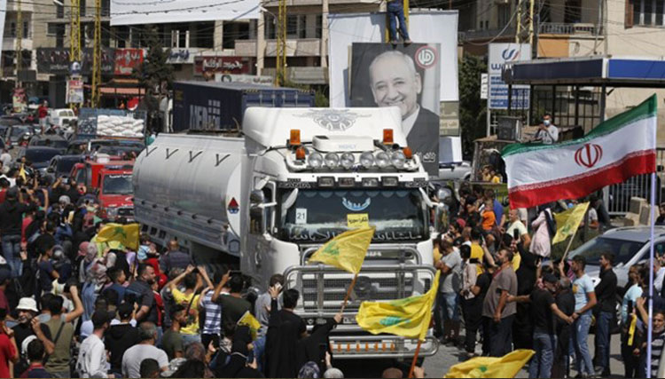 ارسال سوخت از ایران به لبنان 