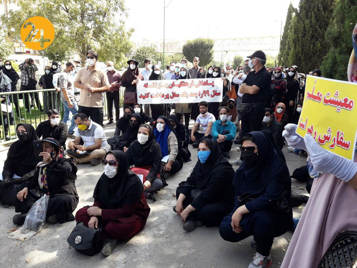 تظاهرات معلمان در ایران