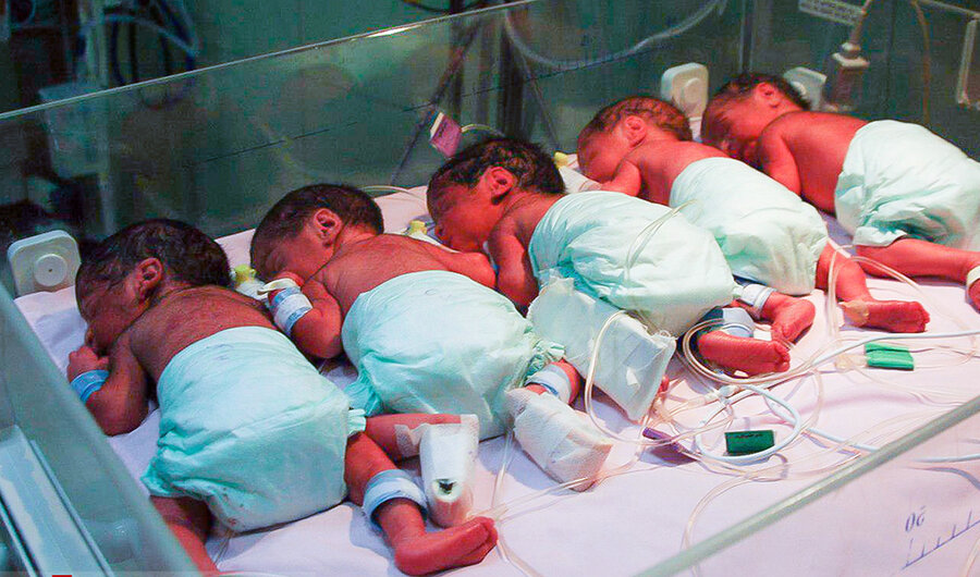 حمايت بهزيستي از خانواده‌هاي داراي چندقلو