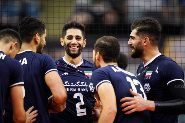 والیبال ایران در رده دهم جهان