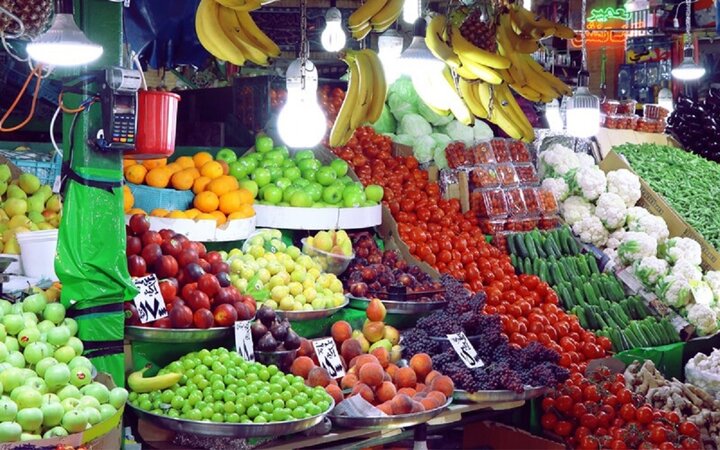 قیمت انواع میوه‌ در بازار