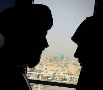 الهام چرخنده و همسرش