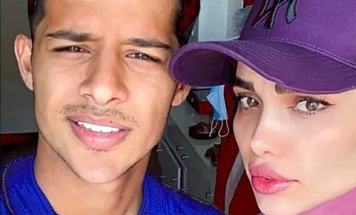 مهدی قائدی و همسرش