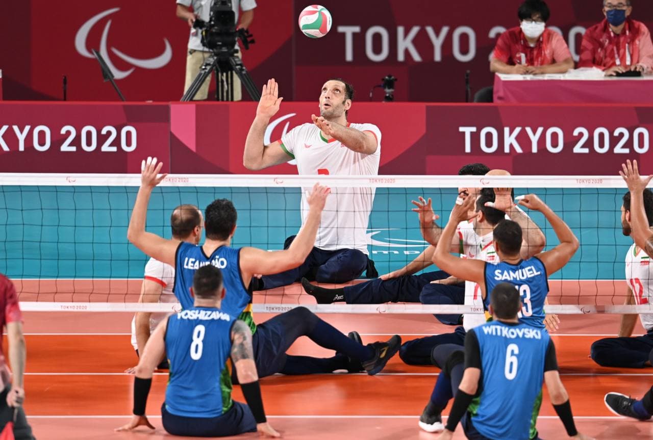 صعود والیبال نشسته ایران به نیمه نهایی پارالمپیک توکیو