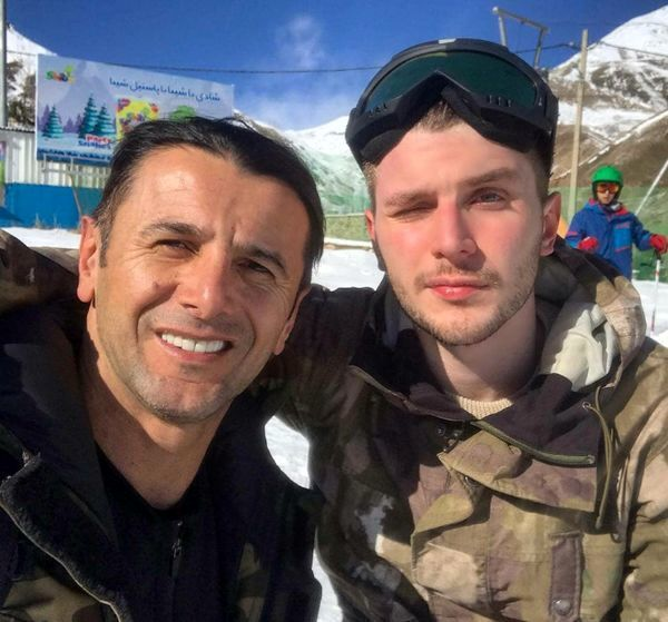 تفریحات لاکچری امین حیایی و پسرش +عکس امین حیایی و پسرش