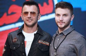 تفریحات لاکچری امین حیایی و پسرش +عکس امین حیایی و پسرش