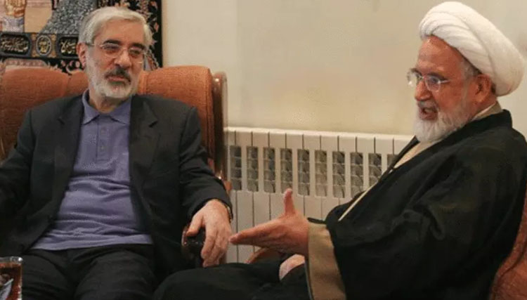 میرحسین موسوی و کروبی