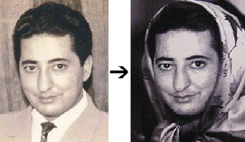 لباس زنانه ابوالحسن بنی صدر