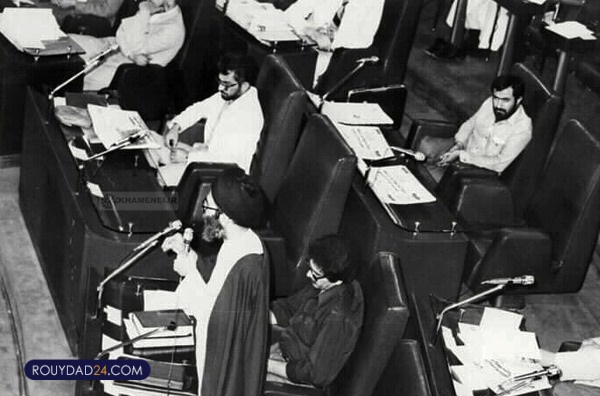 نطق آیت‌الله خامنه‌ای در مخالفت با بنی صدر