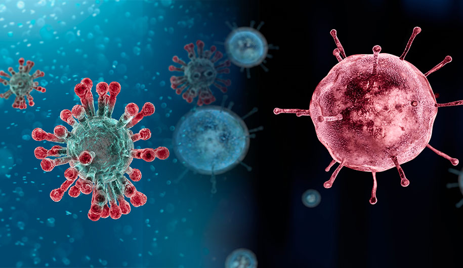 ابتلای همزمانِ کرونا و آنفلوآنزا خطر مرگ را ۲ برابر می‌کند