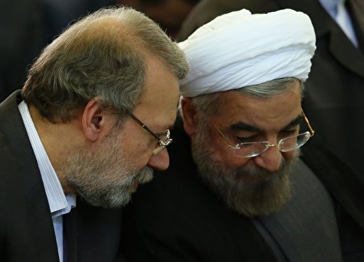 حسن روحانی و علی لاریجانی