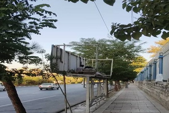 تصویری تکاندهنده از محل سکونت یک خانواده! محل سکونت یک خانواده