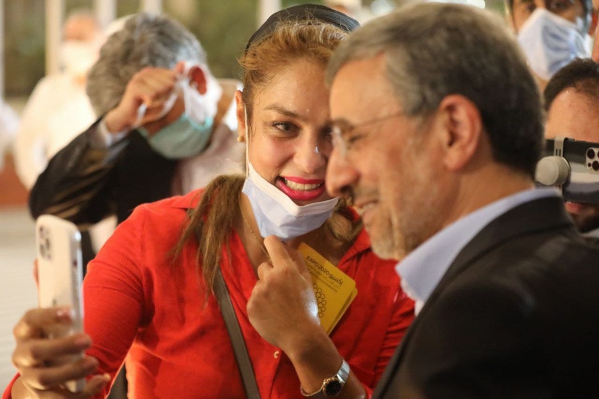 پیام احمدینژاد بعد از بازگشت از امارات احمدی نژاد در دبی