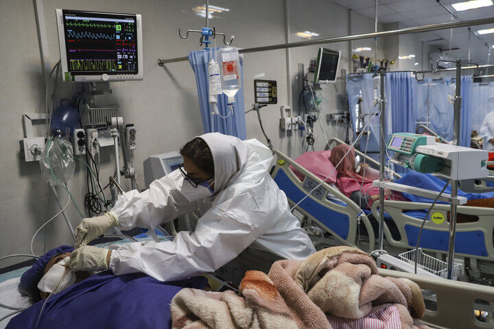 آخرین آمار ویروس کرونا در ایران؛ ۵۸۴۴۵۸۹ نفر مبتلا و ۱۲۴۹۲۸ نفر فوتی