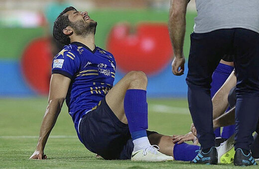 مصدومیت عارف غلامی