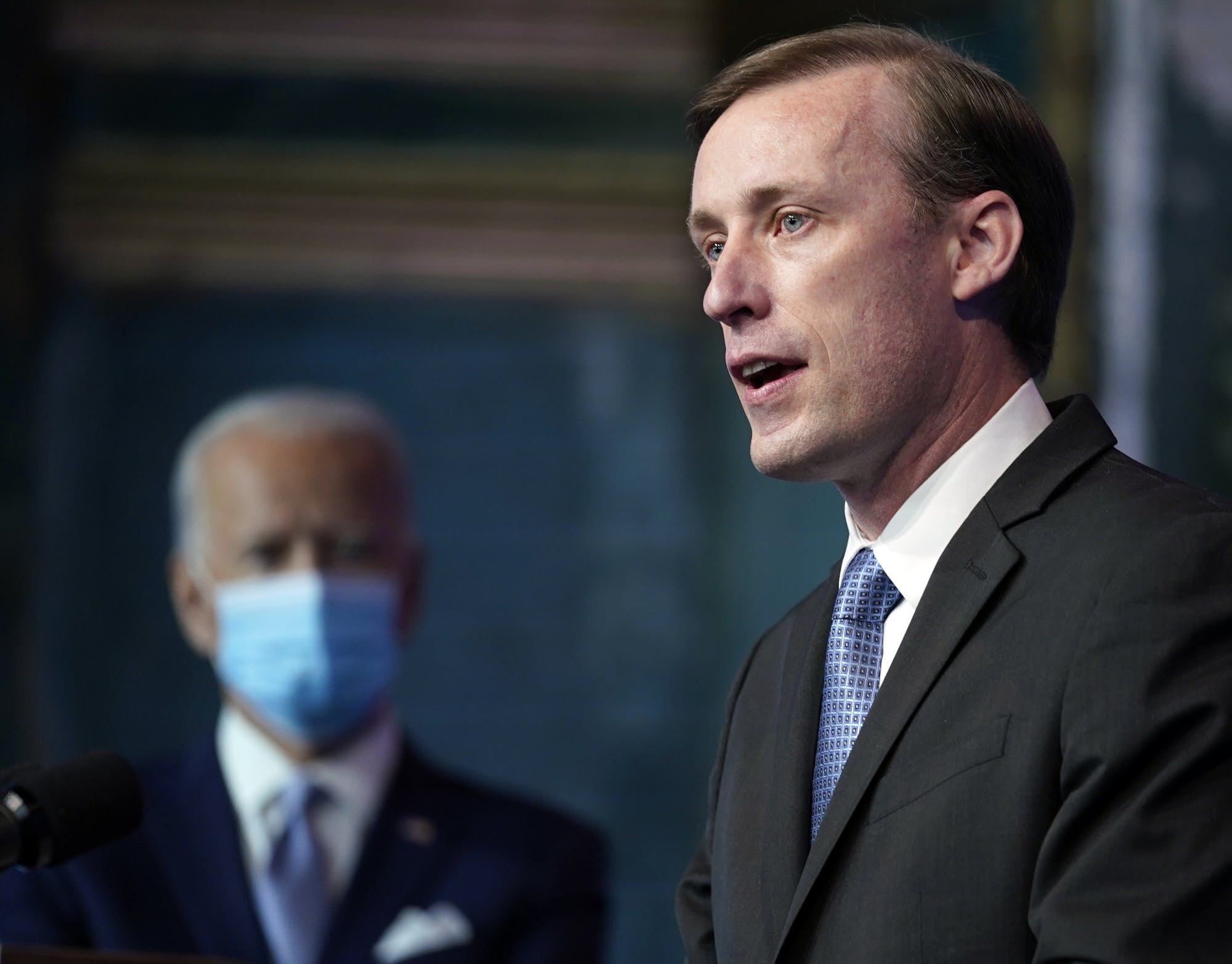 اگر ایران به اجرای توافق بازگردد ما هم به توافق بازمی‌گردیم/، اما ایران هنوز تمایلی برای بازگشت به برجام نشان نداده