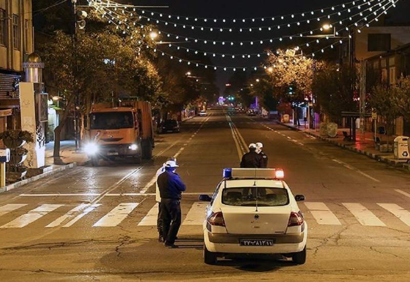 ساعت منع تردد شبانه