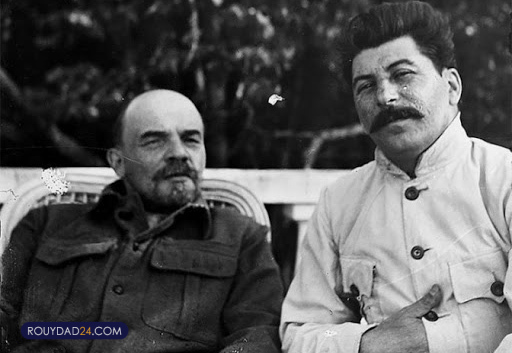 تصویر استالین و لنین