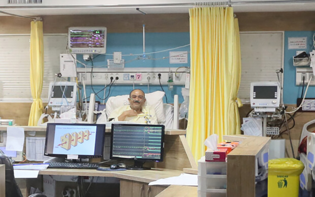 سکته قلبی مهران غفوریان