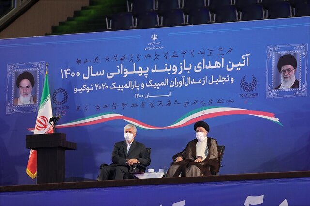 رئیسی در ورزش پهلوانی