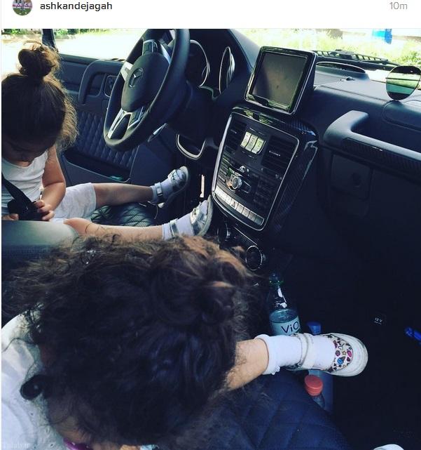 ماشین لاکچری اشکان دژاگه+عکس ماشین اشکان دژاگه