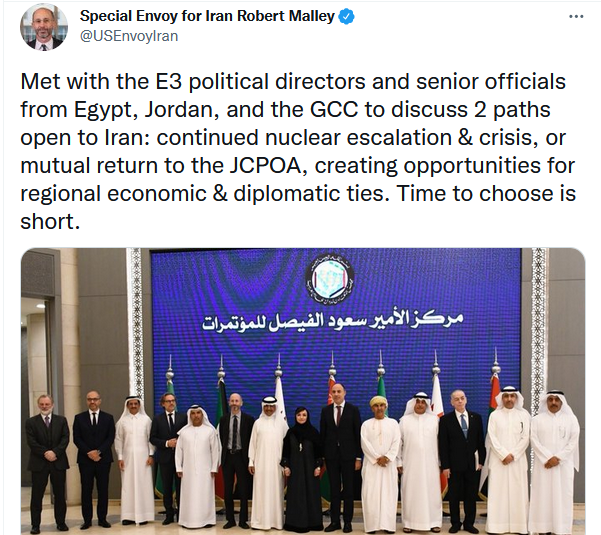 با مقام‌های عرب و اروپایی درباره ۲ مسیر پیش روی ایران رایزنی کردم