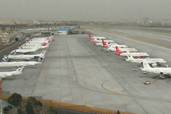لغو پرواز‌های مهرآباد به دلیل آلودگی هوا