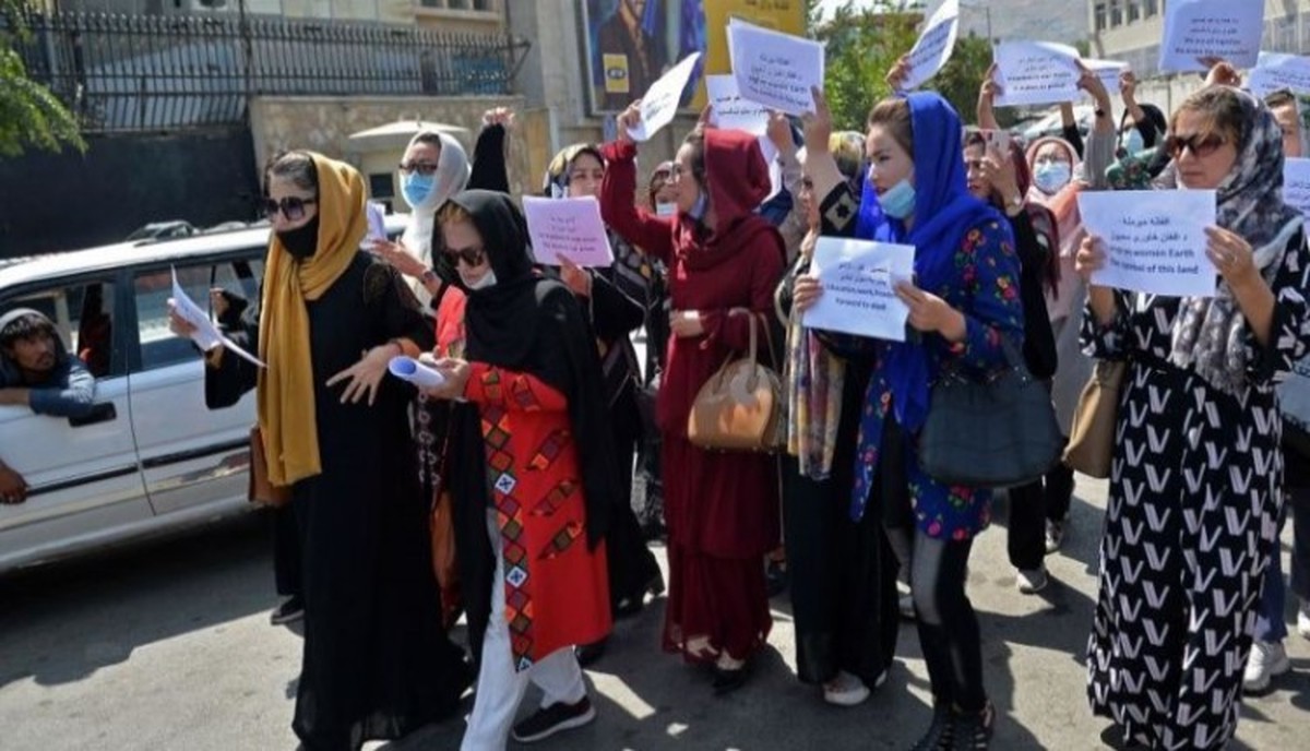 مقابله طالبان با زنان معترض افغانستان