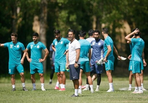 حسینی بدون مشکل تمرین کرد؛ مجیدی برگشت حسینی بدون مشکل تمرین کرد؛ مجیدی برگشت