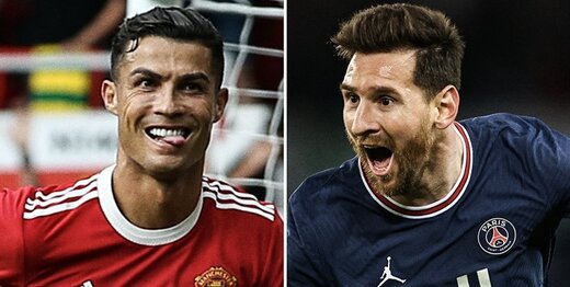 دو قلوها رونالدو را از مسی جلو انداختند! رونالدو و مسی
