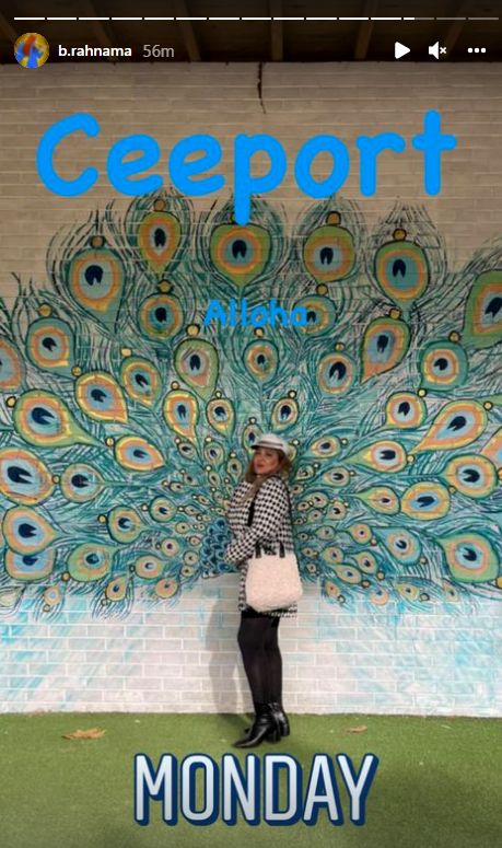 بهاره رهنما با ژست و استایل یک طاووس+ عکس بهاره رهنما